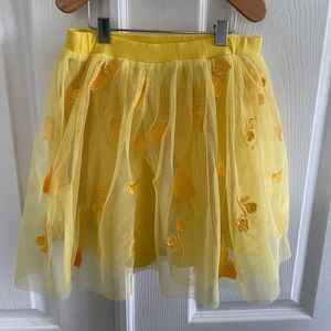 Hanna Andersson / Disney Tulle Belle Skirt Sz 5